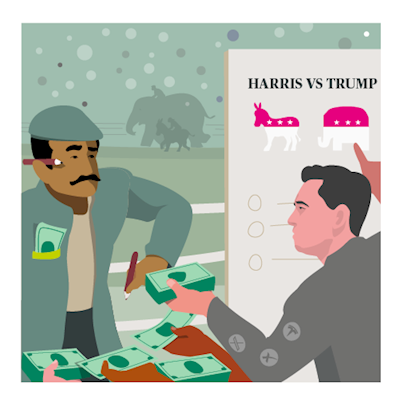 Het is Harris versus Trump!