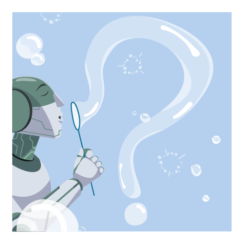 Bulle ou simple secousse ?