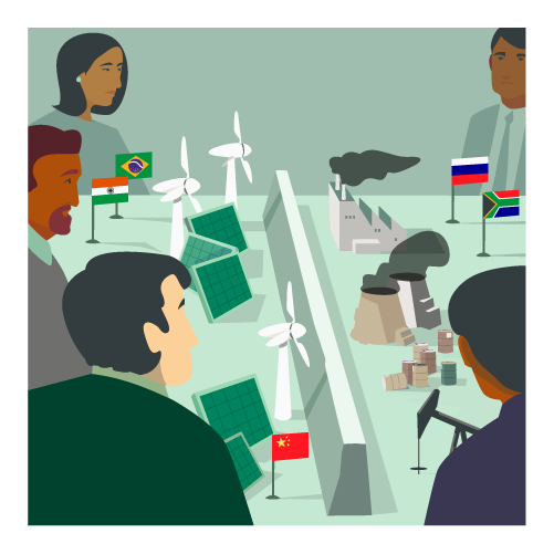 Les sources d’énergie des BRICS divergent